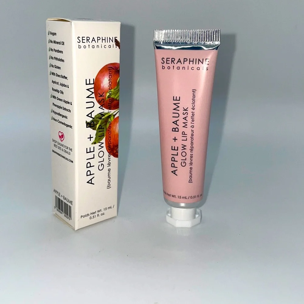 Saraphine Botanicals Apple + Baume Glow Lip Mask